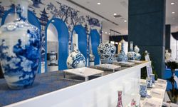 Çin'in ünlü Jingdezhen porselenleri, İstanbul'da açılan mağazada satışa sunuldu