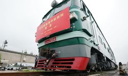 Beijing, Hazar Denizi'ni geçecek ilk çok modlu Çin-Avrupa yük trenini hizmete soktu