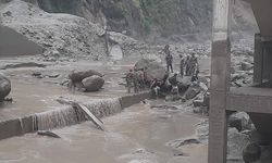 Nepal'in Rasuwa bölgesindeki selde kaybolan 18 kişiden hala haber alınamıyor