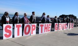 Güney Afrika'da kadın aktivistler Gazze için sessiz protesto düzenledi