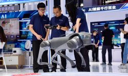 Çin'deki 2025 Küresel Endüstriyel İnternet Konferansı'nda birbirinden farklı robot modeller öne çıktı
