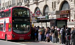 Londra'da grev nedeniyle ulaşımda aksaklıklar yaşanıyor