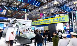 Çin'in Tianjin kentinde düzenlenen 7. Çin Helikopter Fuarı'na ziyaretçiler yoğun ilgi gösterdi