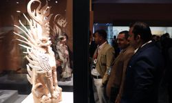 Çin'de düzenlenen Dunhuang Küresel Belediye Başkanları Diyaloğu konukları kentin tarihi atmosferini deneyimled