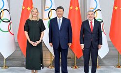 Çin Cumhurbaşkanı Xi, Uluslararası Olimpiyat Komitesi'nin başkanı ve yaşam boyu onursal başkanı ile görüştü