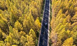 Çin'in ikinci en uzun ulusal karayolu G331, ülkenin kuzeyindeki canlılığı ve kalkınmayı destekliyor