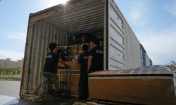 Çin'in Xinjiang bölgesindeki Alashankou Limanı'ndan 7.000'in üzerinde Çin-Avrupa yük treni seferi gerçekleştirildi