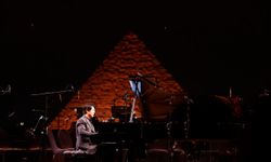 Dünyaca ünlü Çinli piyanist Lang, Mısır'daki Piramit Yankısı Festivali'nde sahne aldı