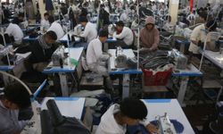 Afganistan'daki Max Garment Fabrikası, Çin'den aldığı makineler ve hammaddelerle üretim sağlıyor