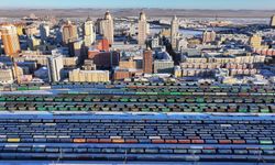 Çin-Avrupa yük treni hizmetinin 'doğu koridoru' üzerinden yapılan sefer sayısı 5.000'i aştı