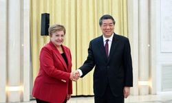 Çin Başbakan Yardımcısı, IMF Başkanı ile görüştü