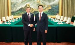 Çin Cumhurbaşkanı Yardımcısı, Almanya Dışişleri Bakanı ile görüştü