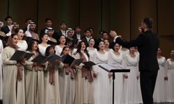 Çin ve Suudi Arabistan koroları ortak konserde sahne aldı