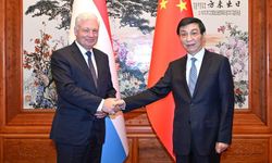 Çin'in en üst düzey siyasi danışmanı Wang, Lüksemburg Parlamentosu Başkanı Wiseler ile görüştü