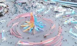 Dünyanın en büyük buz ve kar tema parkı 17 Aralık'ta Çin'in Harbin kentinde açılacak