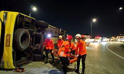 Endonezya'da otobüs kazası: 15 ölü, 19 yaralı