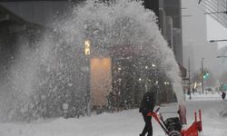 ABD'nin New York kentinde kış fırtınası hayatı felç etti