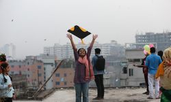 Bangladeş'te uçurtma festivali renkli görüntülere sahne oldu