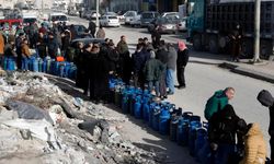 Batı Şeria'da gaz teminindeki kriz nedeniyle uzun tüp kuyrukları oluştu