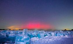 Çin'den tabloları aratmayan kuzey ışıkları manzaraları