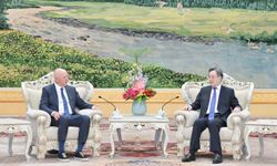 Çin Başbakan Yardımcısı, Goldman Sachs CEO'su ile görüştü