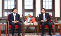 Xinhua Haber Ajansı Başkanı Fu, Özbekistan'ın Çin Büyükelçisi ile görüştü