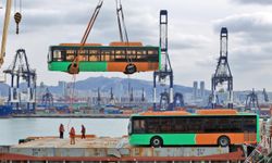 Çin'in geliştirdiği doğalgazla çalışan otobüsler Meksika'da toplu taşımada kullanılacak