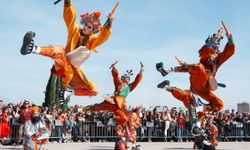 Madrid'deki Çin Yeni Yılı kutlamaları yoğun ilgi gördü