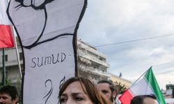 ABD ve İsrail'in İran'a yönelik saldırıları Yunanistan'da protesto edildi