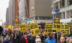 ABD'de halk ABD-İsrail'in İran'a yönelik saldırılarını protesto etti