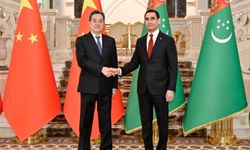 Çin Başbakan Yardımcısı Ding, Türkmenistan Cumhurbaşkanı Berdimuhamedov ile görüştü