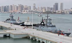 Rus donanma filosundan Çin'in Guangdong eyaletine dostluk ziyareti