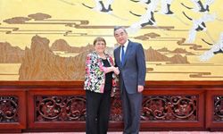 Çin Dışişleri Bakanı Wang, BM Genel Sekreterliği adayı Bachelet ile görüştü