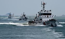 Çin Sahil Güvenliği Fujian birimi, Kinmen adaları yakınlarındaki sularda rutin devriyeler gerçekleştirdi