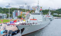 Çin Halk Kurtuluş Ordusu Donanması'na ait savaş gemileri Hong Kong'dan ayrıldı