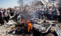 İsrail'in Gazze Şeridi'ne yönelik İHA saldırısında 2 Hamas güvenlik yetkilisi hayatını kaybetti