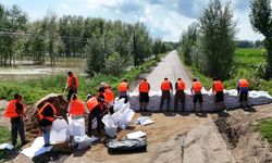 Çin'in Heilongjiang eyaleti sel sezonunun başlamasıyla önlemleri artırdı