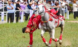Çin'in İç Moğolistan bölgesinde Naadam Festivali kutlandı