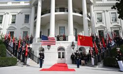 ABD Başkanı Trump, Çin Cumhurbaşkanı Xi için Beyaz Saray'da karşılama töreni düzenledi