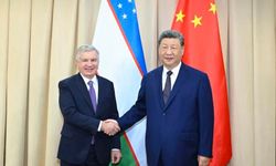 Çin Cumhurbaşkanı Xi, Bişkek'te Özbekistan Cumhurbaşkanı Mirziyoyev ile görüştü