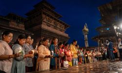 Nepal'deki heyelanda hayatını kaybedenler için anma töreni düzenlendi