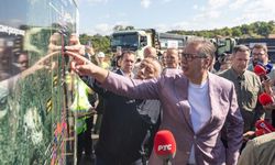 Sırbistan Cumhurbaşkanı Vucic, Çinli şirketin inşa ettiği otoyol projesinde incelemelerde bulundu
