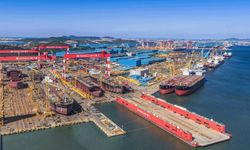 Çin'in Dalian kenti çevre dostu gemi üretimiyle öne çıkıyor