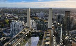 Londra'nın tarihi Battersea Elektrik Santrali yaşam merkezine dönüştü