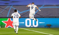 UEFA Şampiyonlar Ligi'nde Real Madrid-Monchengladbach Maçından Kareler.