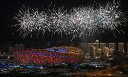 Beijing 2022 Kış Olimpiyat Oyunları açılış törenindeki havai fişek gösterileri