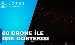 Sao Paulo'dan 80 drone ile göz kamaştırıcı ışık gösterisi