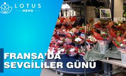 Fransa'da dükkan sahipleri Sevgililer Günü için hazırlanıyor