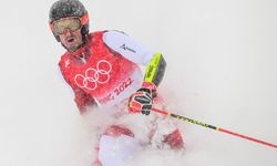 Beijing 2022 Kış Olimpiyatları'nda erkekler Alp disiplini büyük slalom yarışları yapıldı