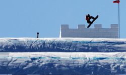 Beijing 2022'de snowboard slope stil gösterilerine 'Kardan Çin Seddi' damga vurdu